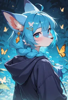 Illustrated Fox Character